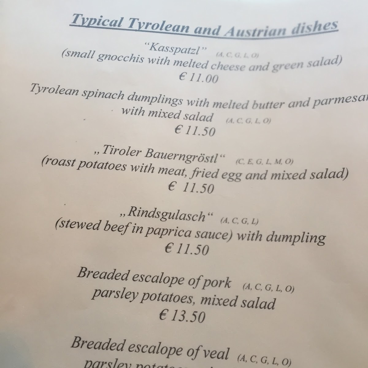 Menu Eggerwirt Kitzbühel - Hotel & Restaurant-6